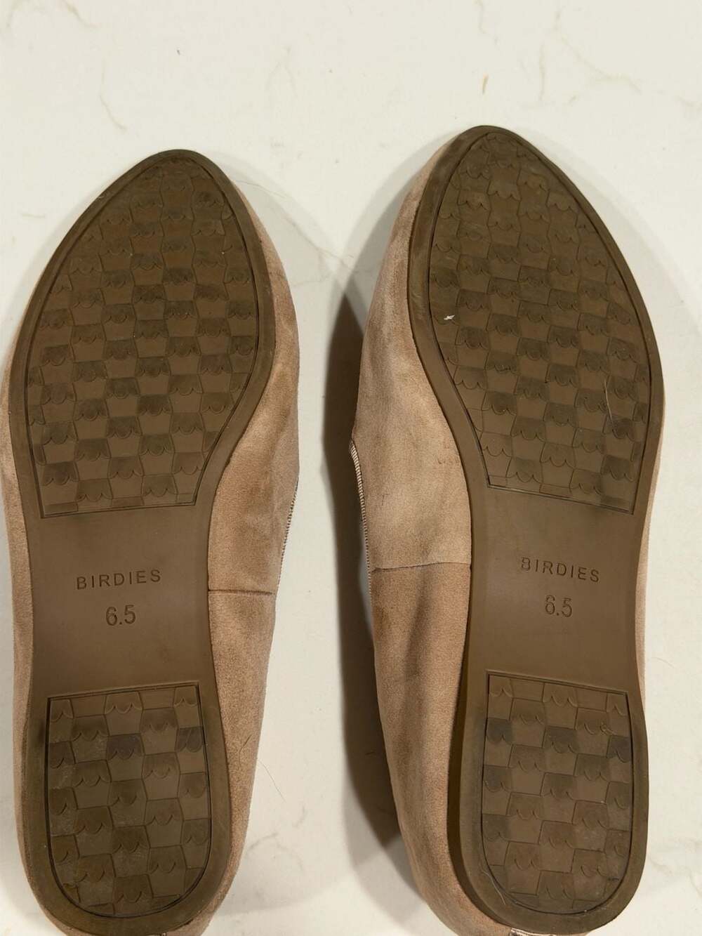 Birdies The Starling Latte Suede Leather Slip on Loafer Comfort Shoes Size 6.5 - Picture 6 of 8